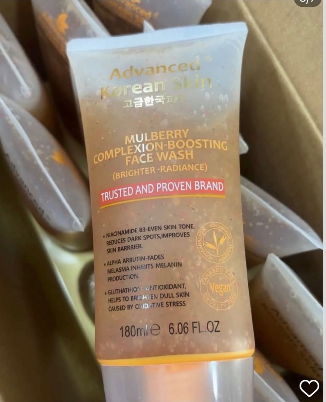 ADVANCED KOREAN SKIN FACE WASH