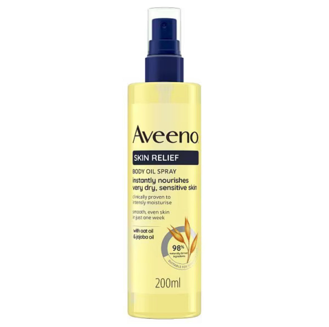 AVEENO SKIN RELIEF BODY OIL SPRAY WITH JOJOBA & OAT OIL 200ML
