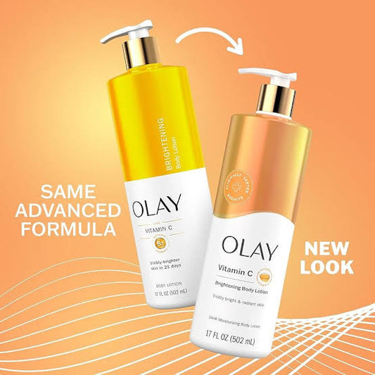 OLAY VITAMIN C BRIGHTENING BODY LOTION 502ML