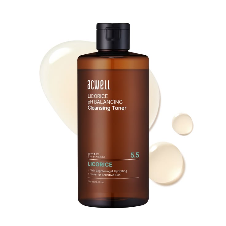 ACWELL licorice PH balancing cleansing Toner (5fl.oz.)