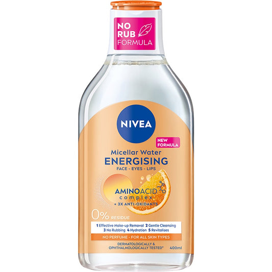 NIVEA MICELLAR WATER ENERGIZING 400ML