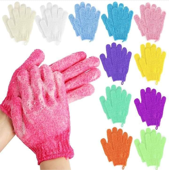 EXFOLIATING GLOVES