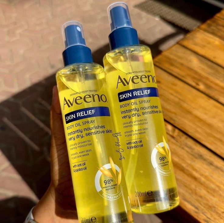 AVEENO SKIN RELIEF BODY OIL SPRAY WITH JOJOBA & OAT OIL 200ML
