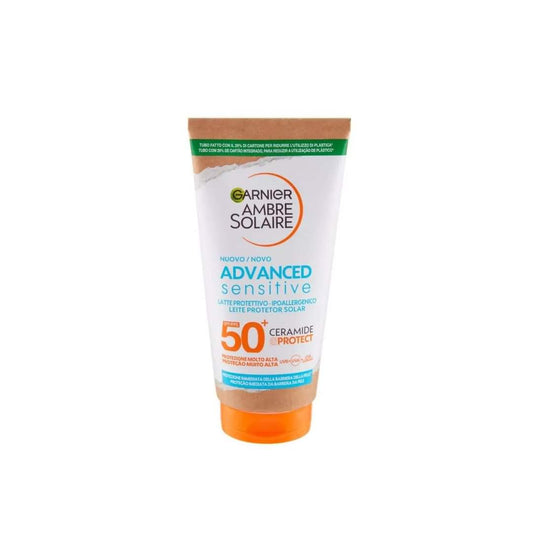 GARNIER AMBRE SOLAIRE ADVANCED SENSITIVE SUNCREAM SPF 50+